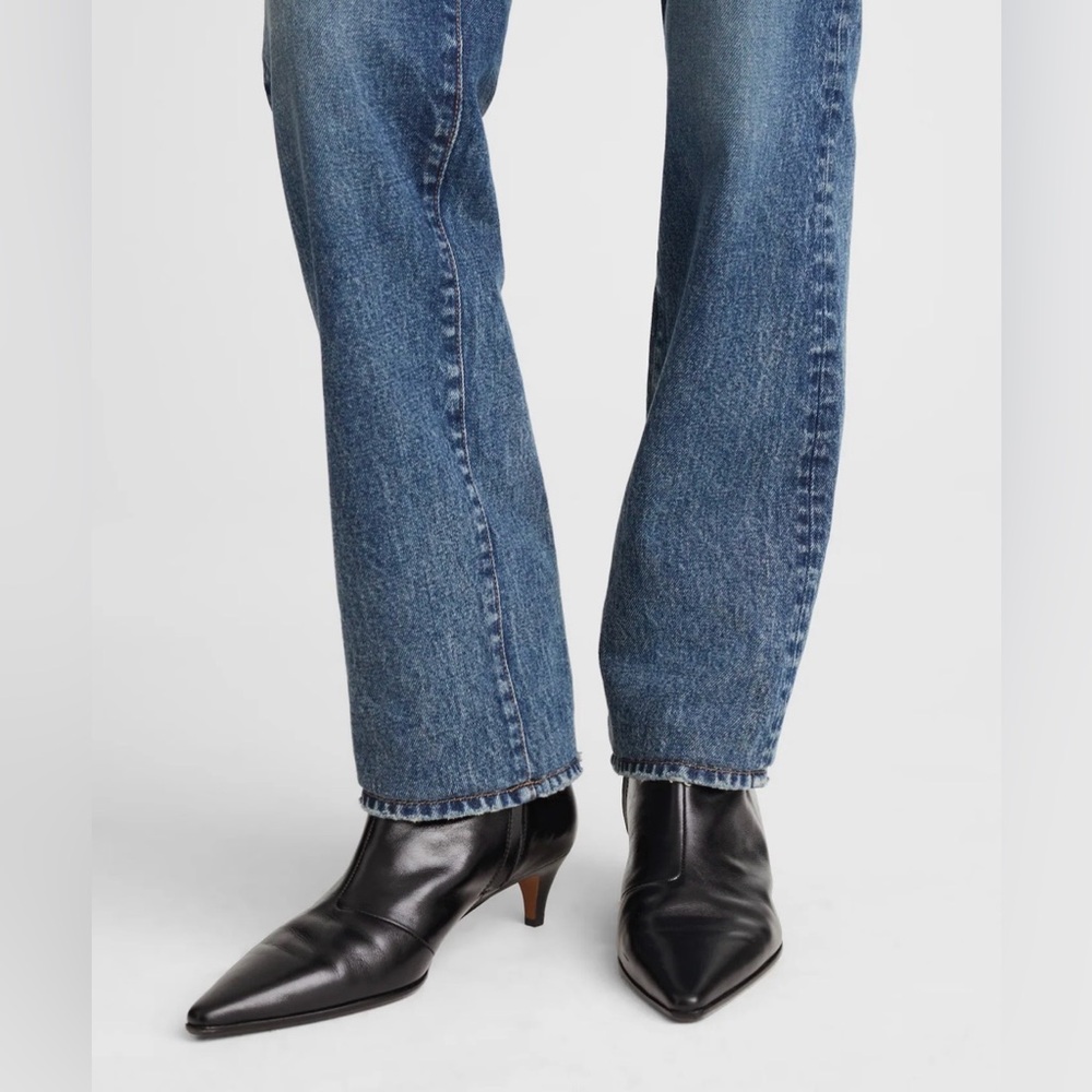 NWT! MADEWELL Women’s The Emilie Ankle Boot, True Black Leather, Size 9 - Picture 3 of 16